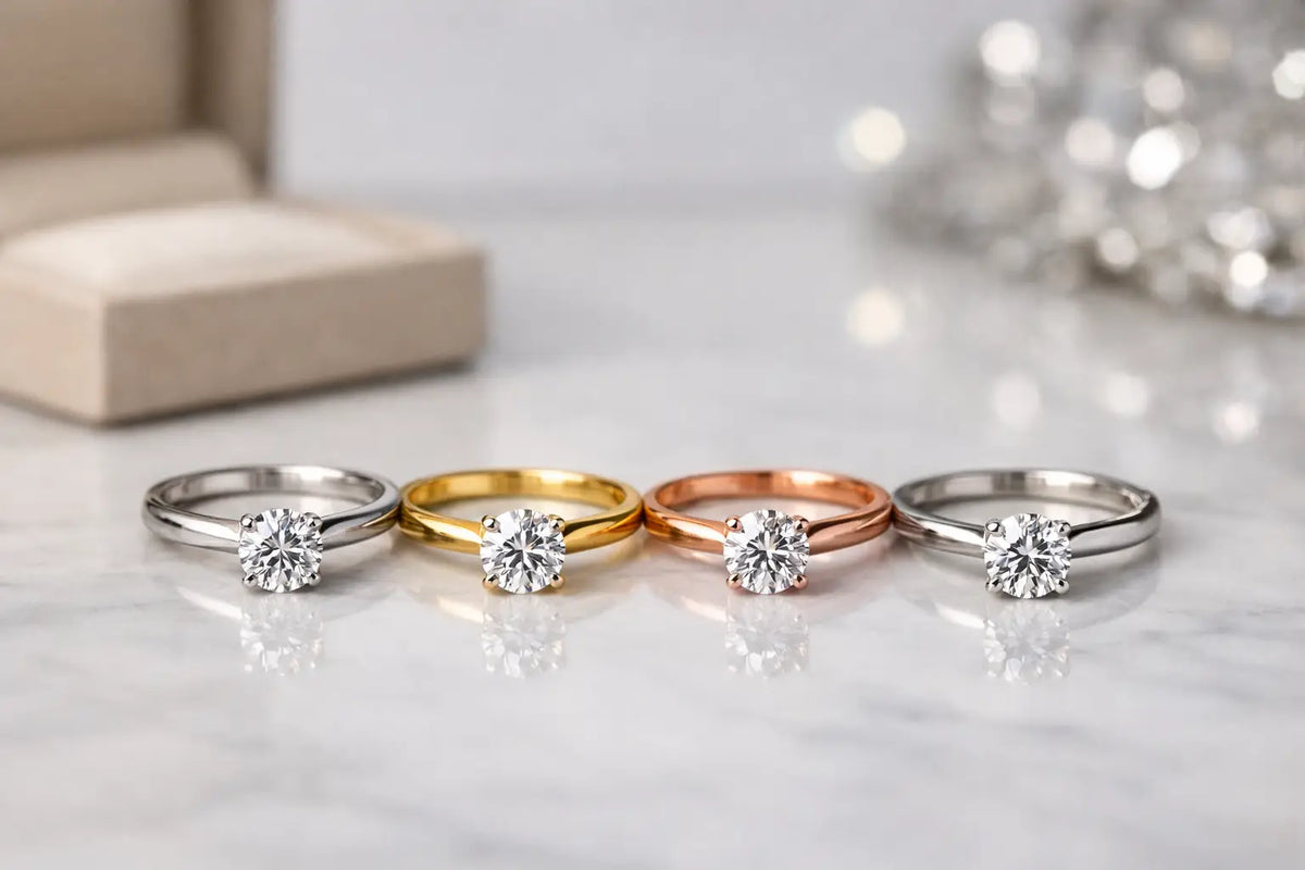 Top Engagement Ring Metal Options Compared