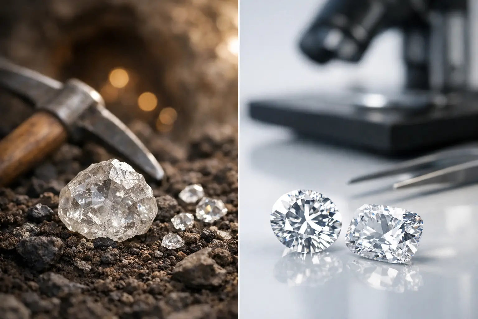Mined Diamonds Versus Lab Diamonds Compared