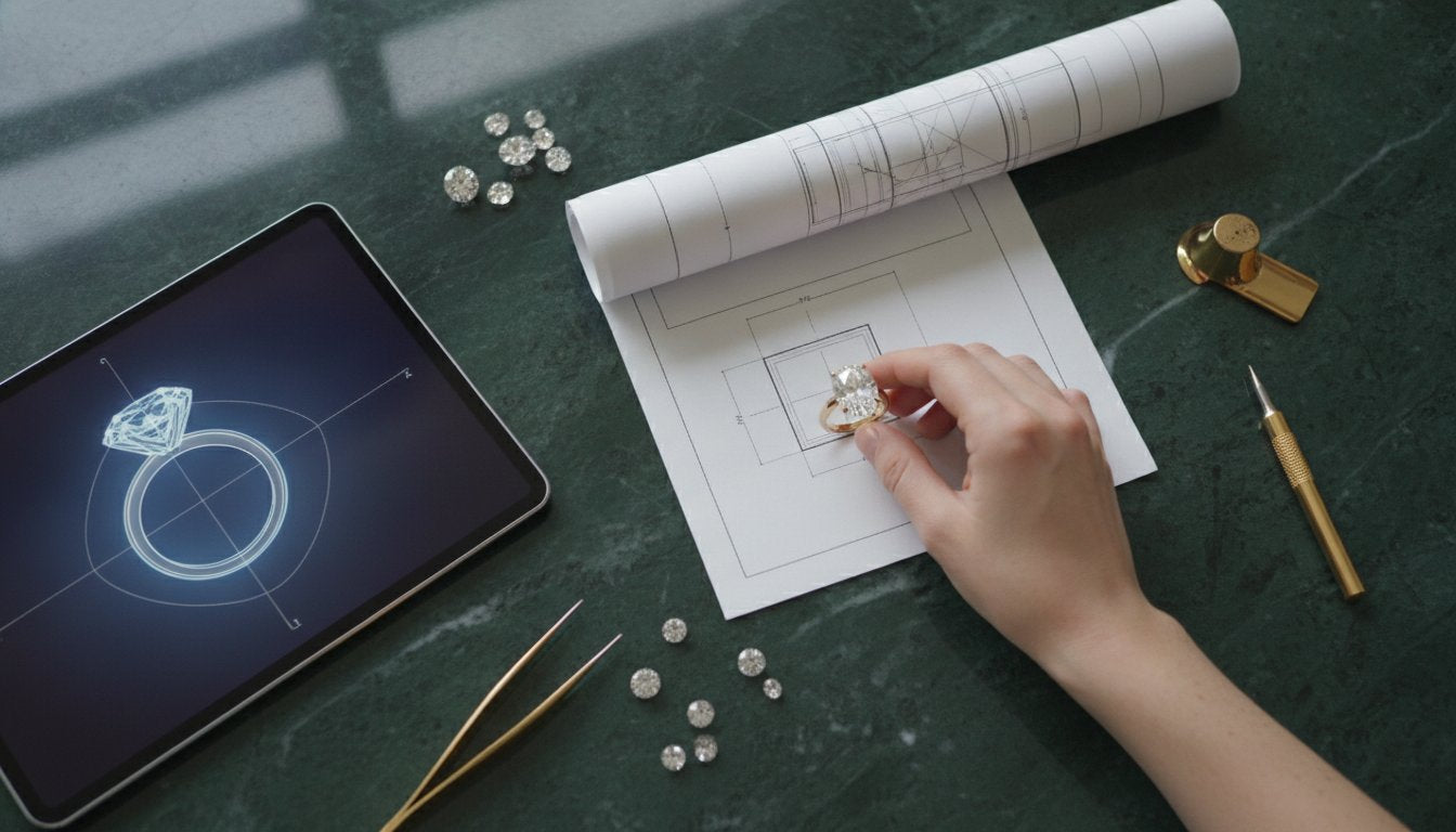 How to Design Custom Lab-Grown Diamond Engagement Rings: A 2026 Guide