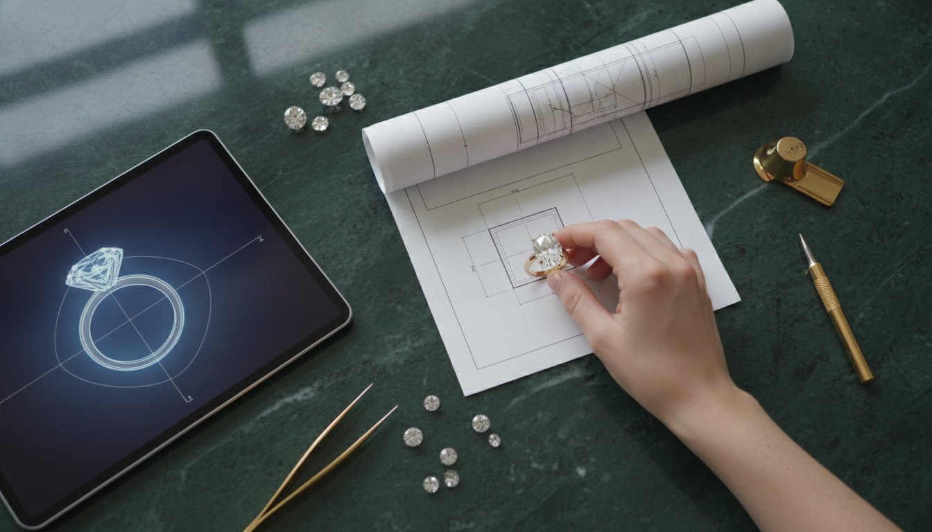 How to Design Custom Lab-Grown Diamond Engagement Rings: A 2026 Guide