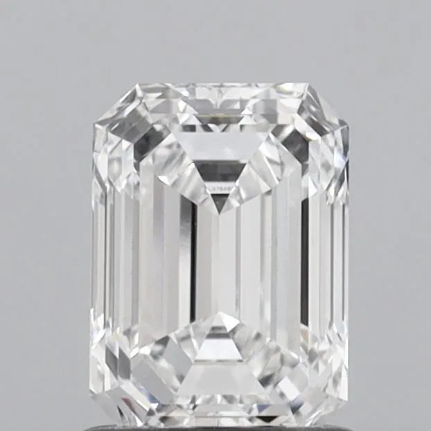 1.12ct Emerald Lab Grown Diamond (Colour E, Clarity VVS2, IGI Certified)