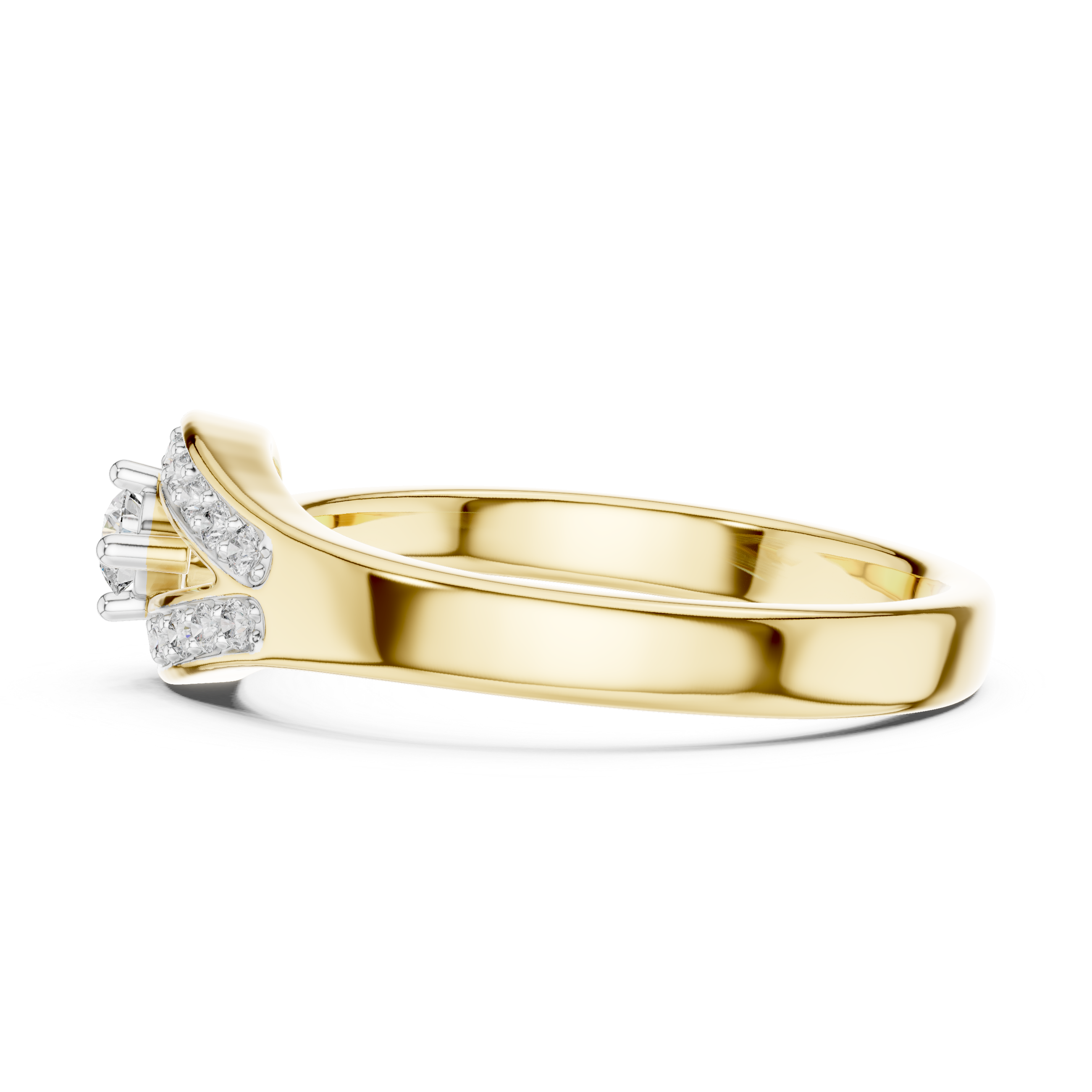 Pear Halo Diamond Ring – Design 12#10004