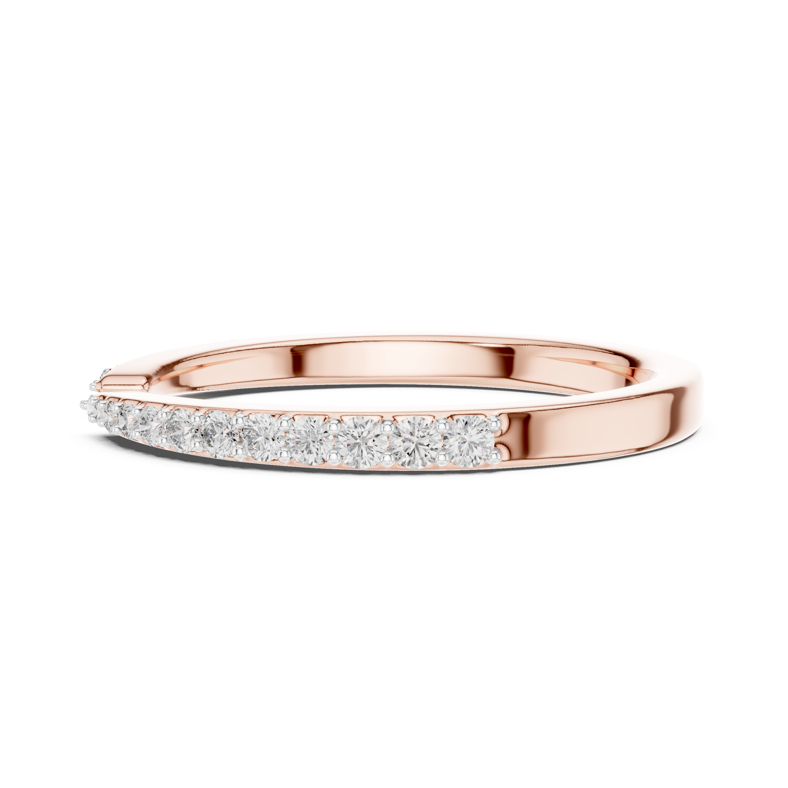 Open Pavé Diamond Wrap Ring – Design 12#10019