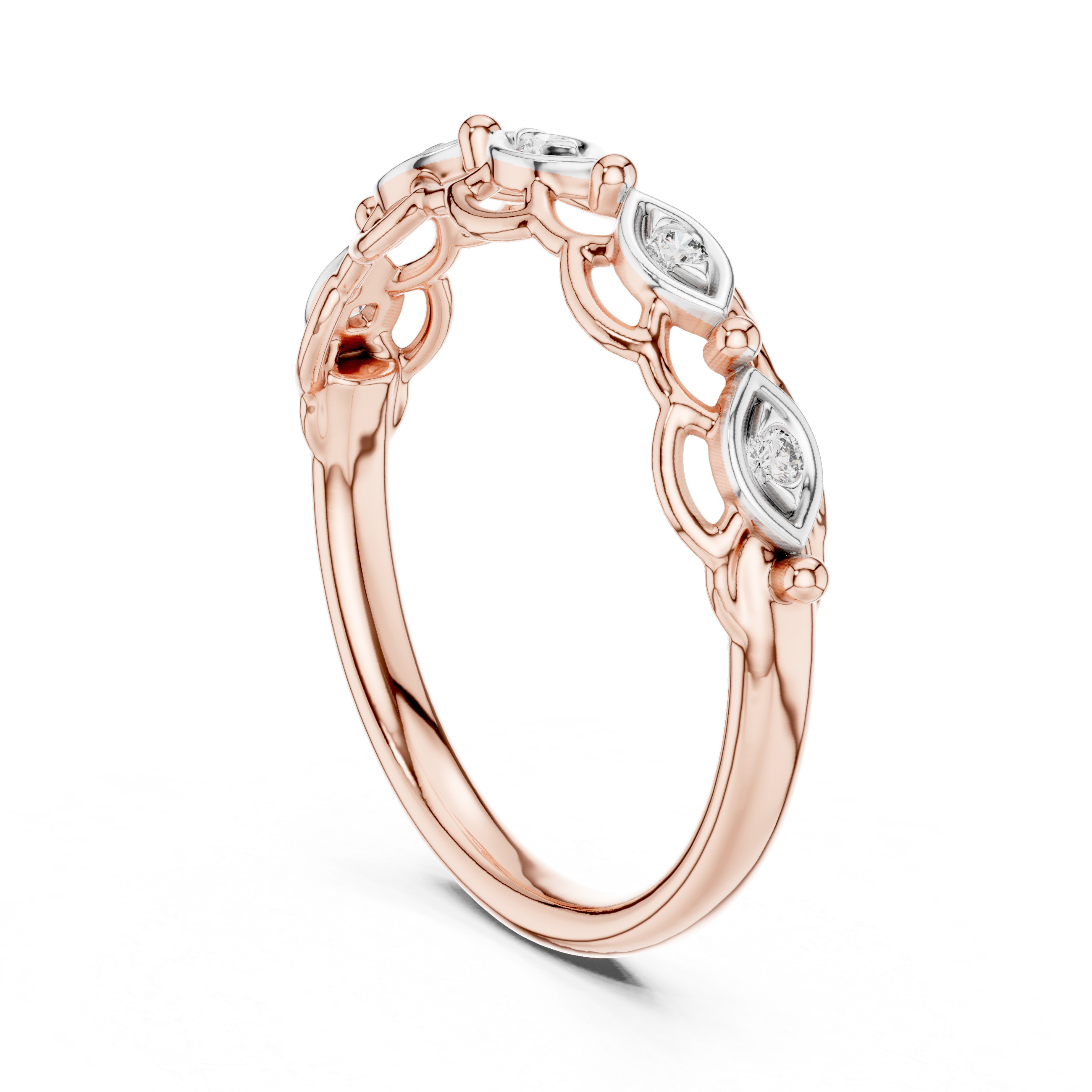 Diamond Woven Eye Band – Design 12#10072