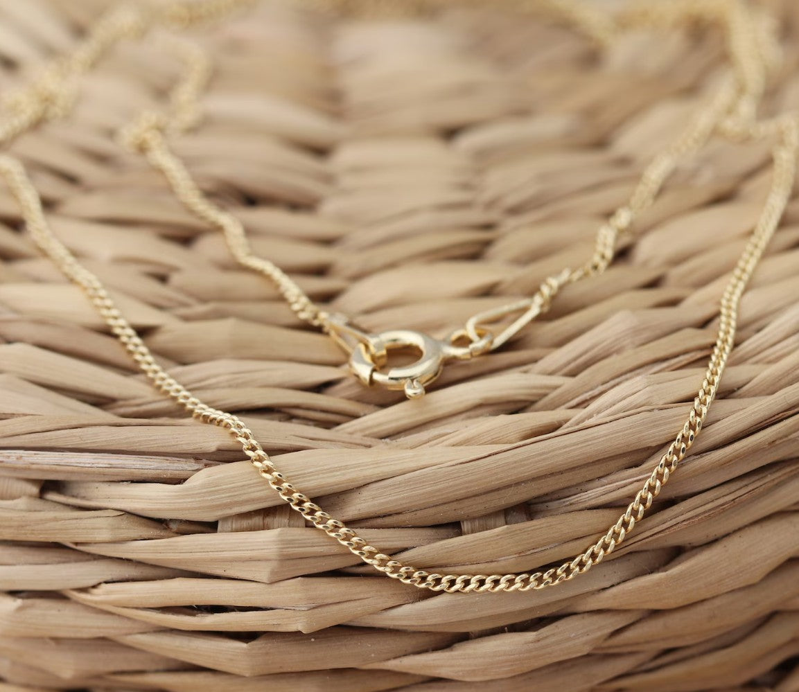 1mm Cuban Curb Chain