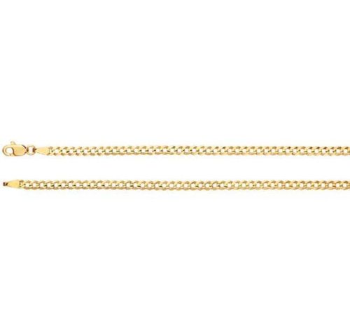 1mm Cuban Curb Chain