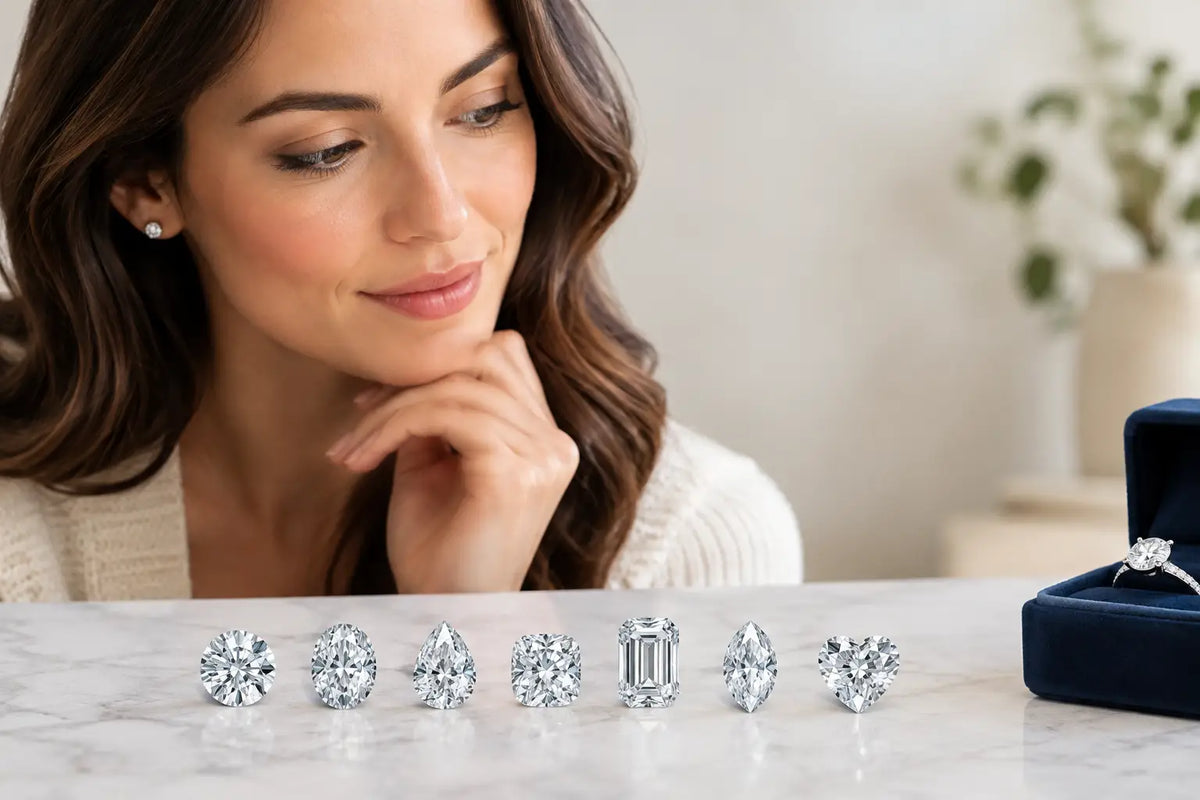 Which Diamond Shape Suits Me? Find Your Match