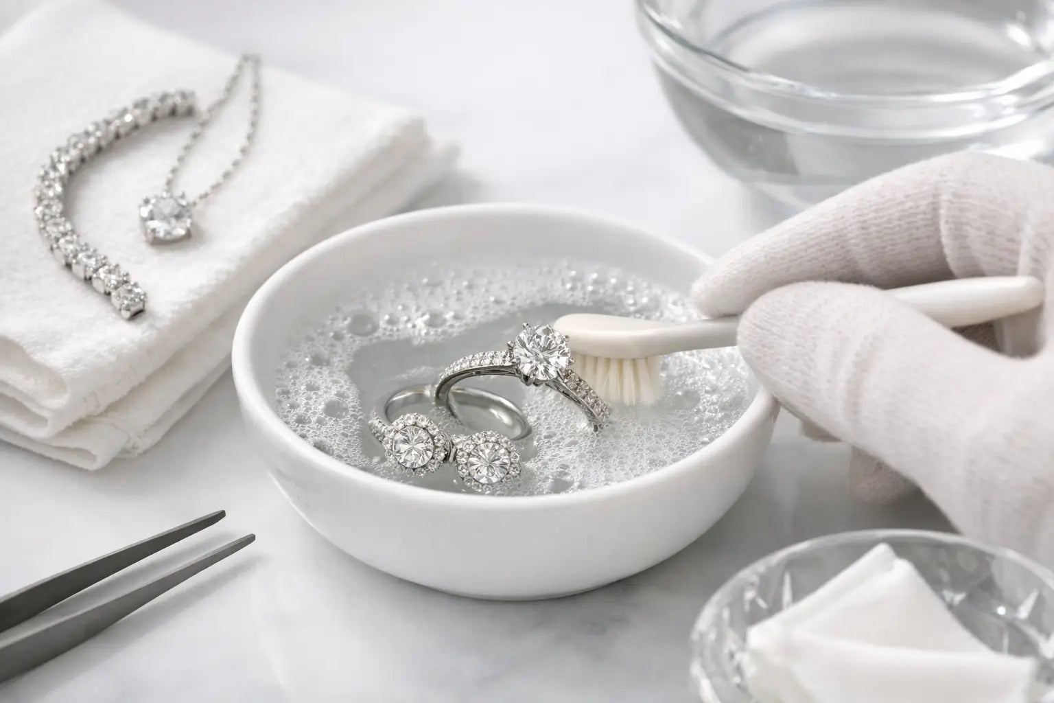 How to Clean Diamond Jewelry Without Damage