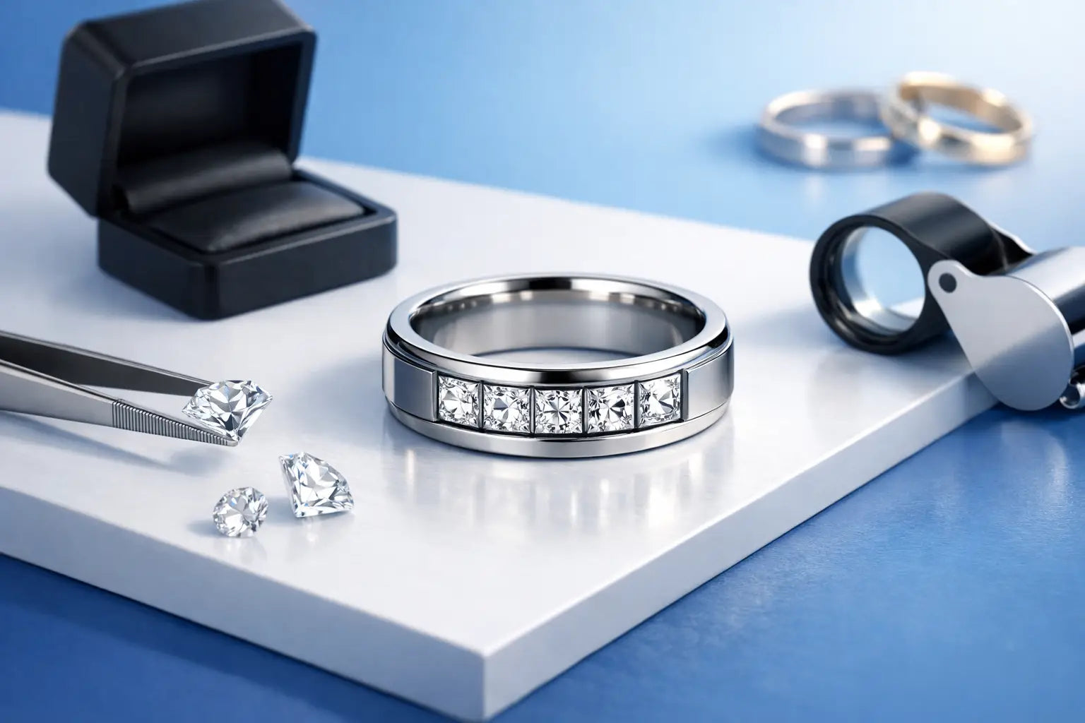 Men’s Lab Diamond Wedding Band Buying Guide
