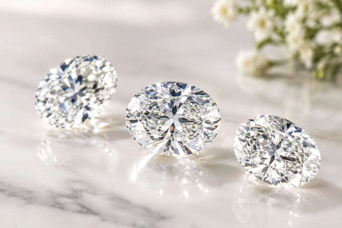 Radiant Oval Diamonds With Brilliant Presence