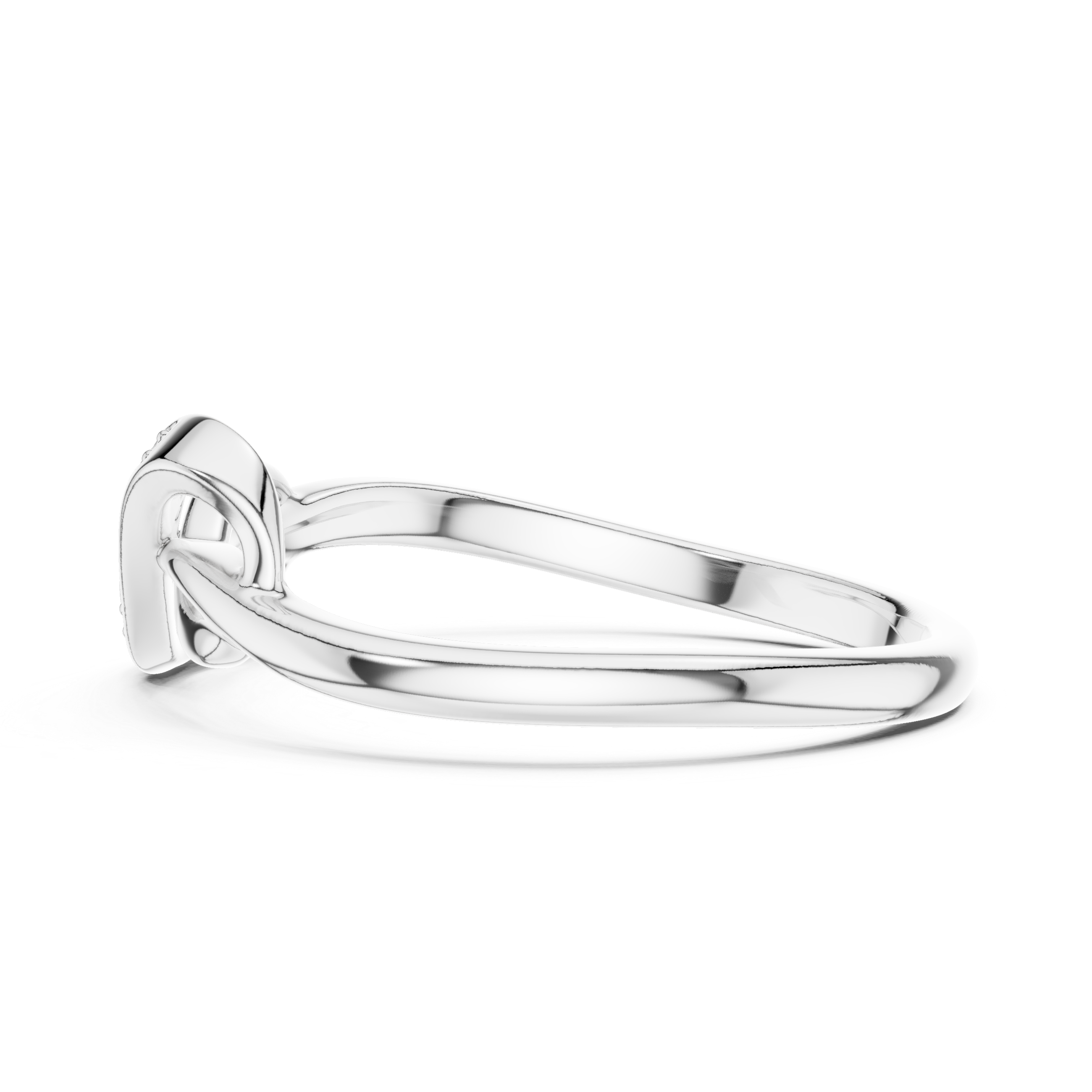 Diamond Infinity Crossover Ring – Design 12#10001