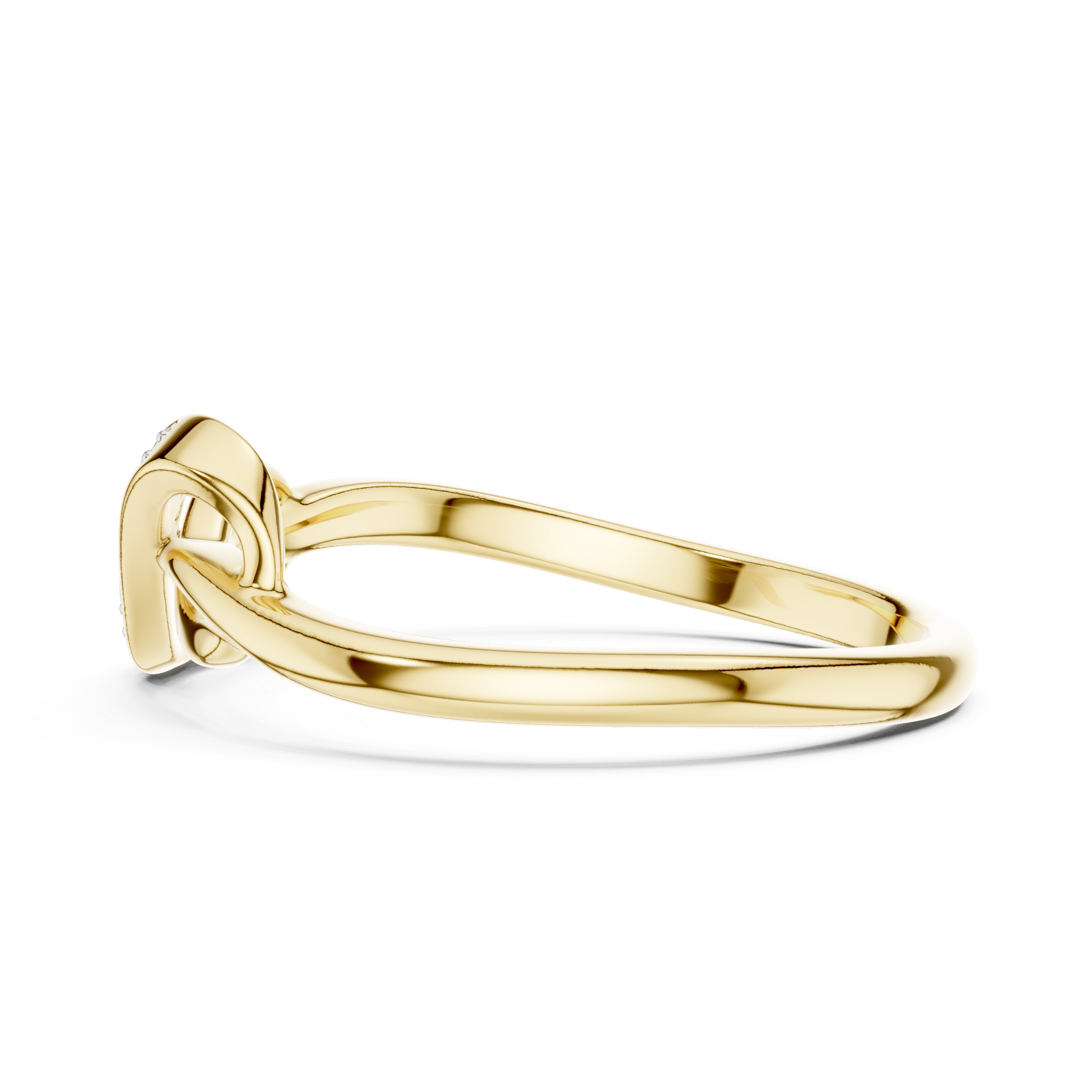 Diamond Infinity Crossover Ring – Design 12#10001