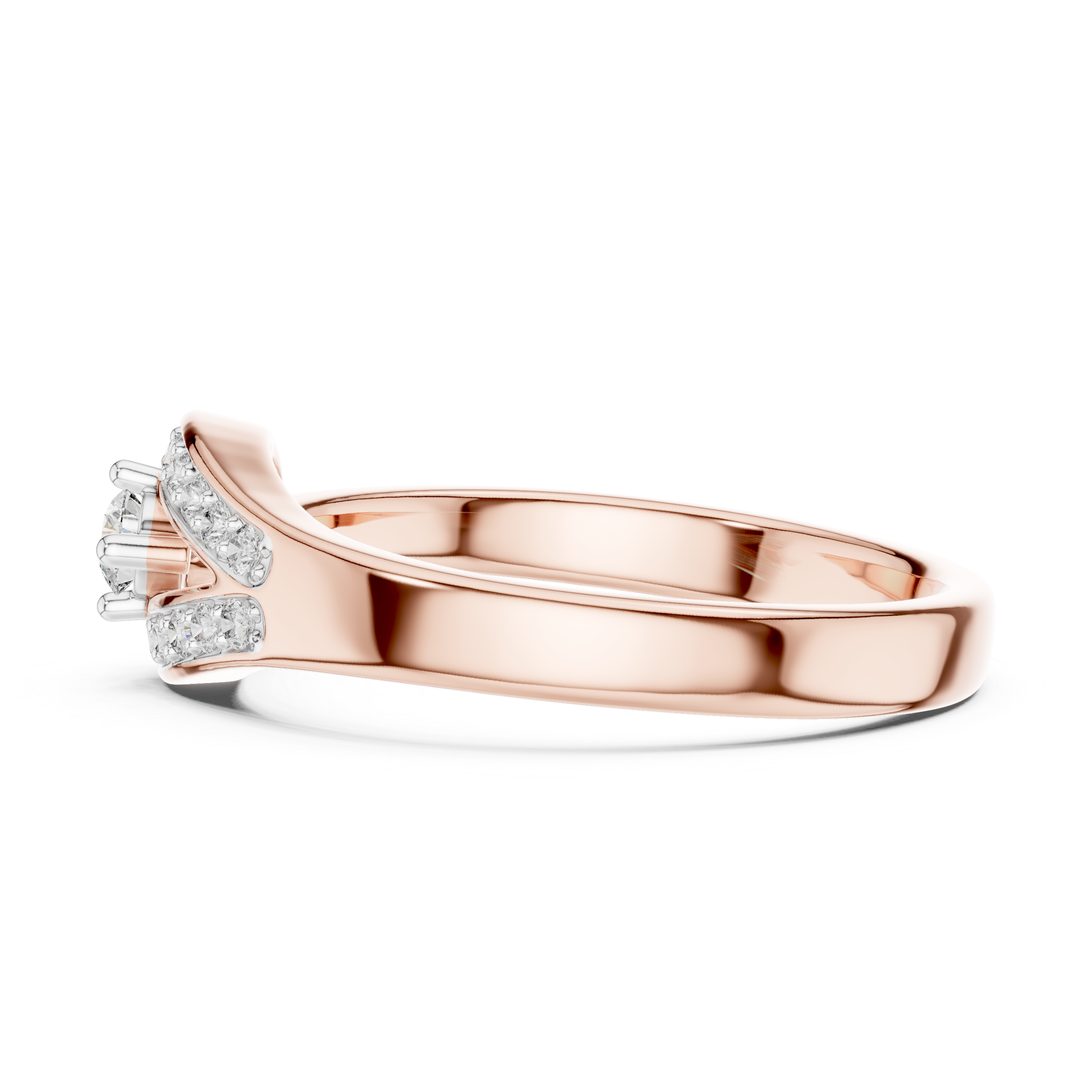 Pear Halo Diamond Ring – Design 12#10004