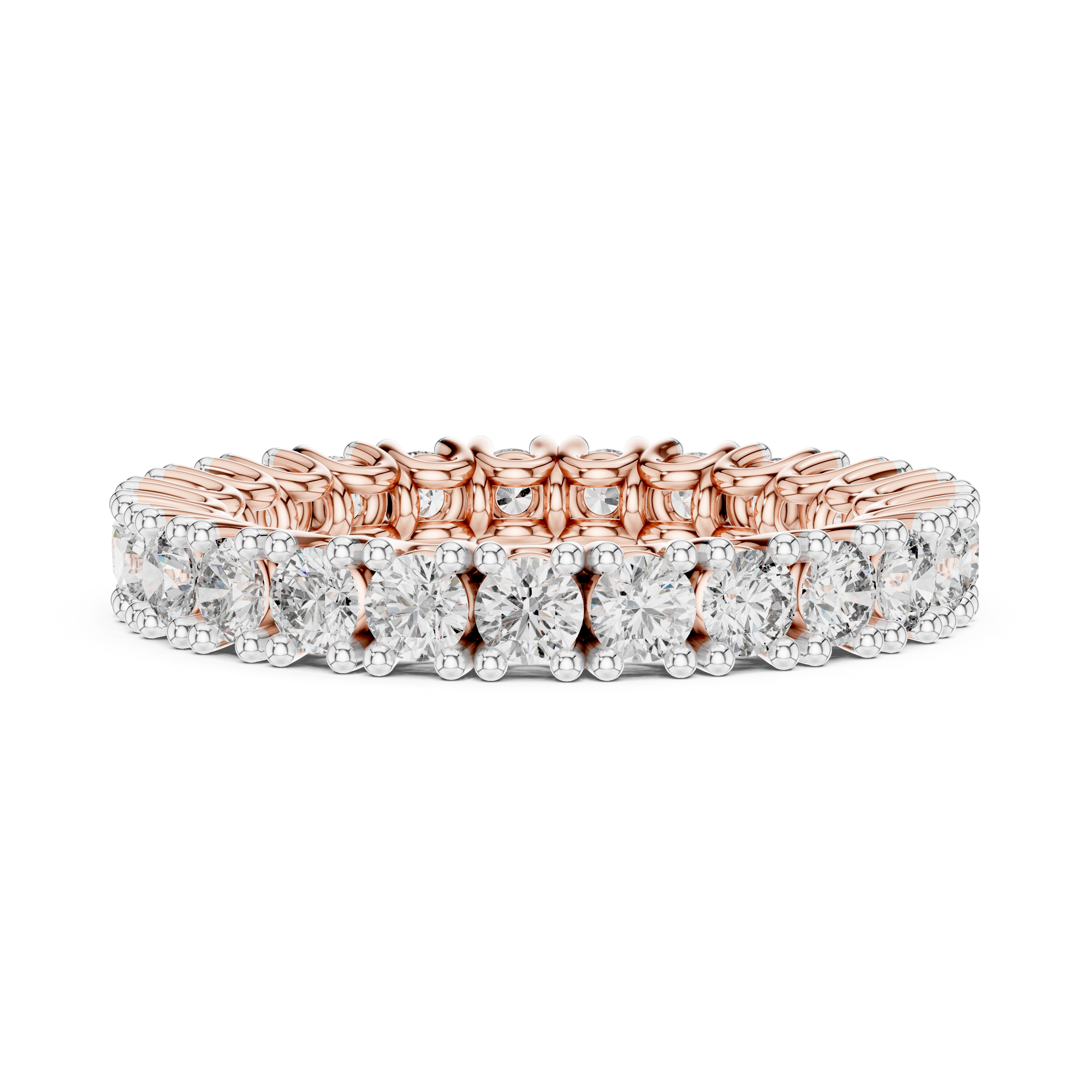 Round Diamond Eternity Band – Design 12#10008