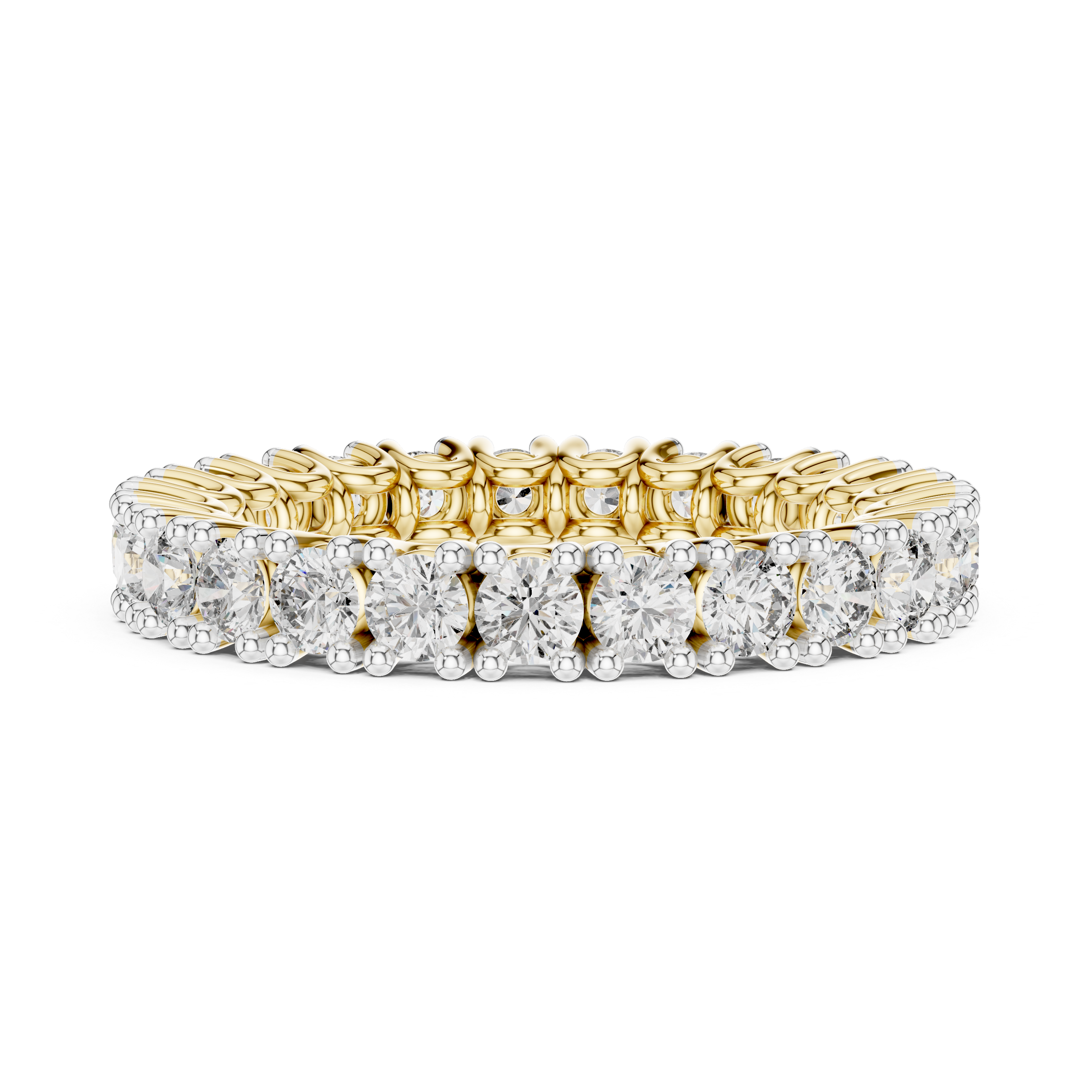 Round Diamond Eternity Band – Design 12#10008
