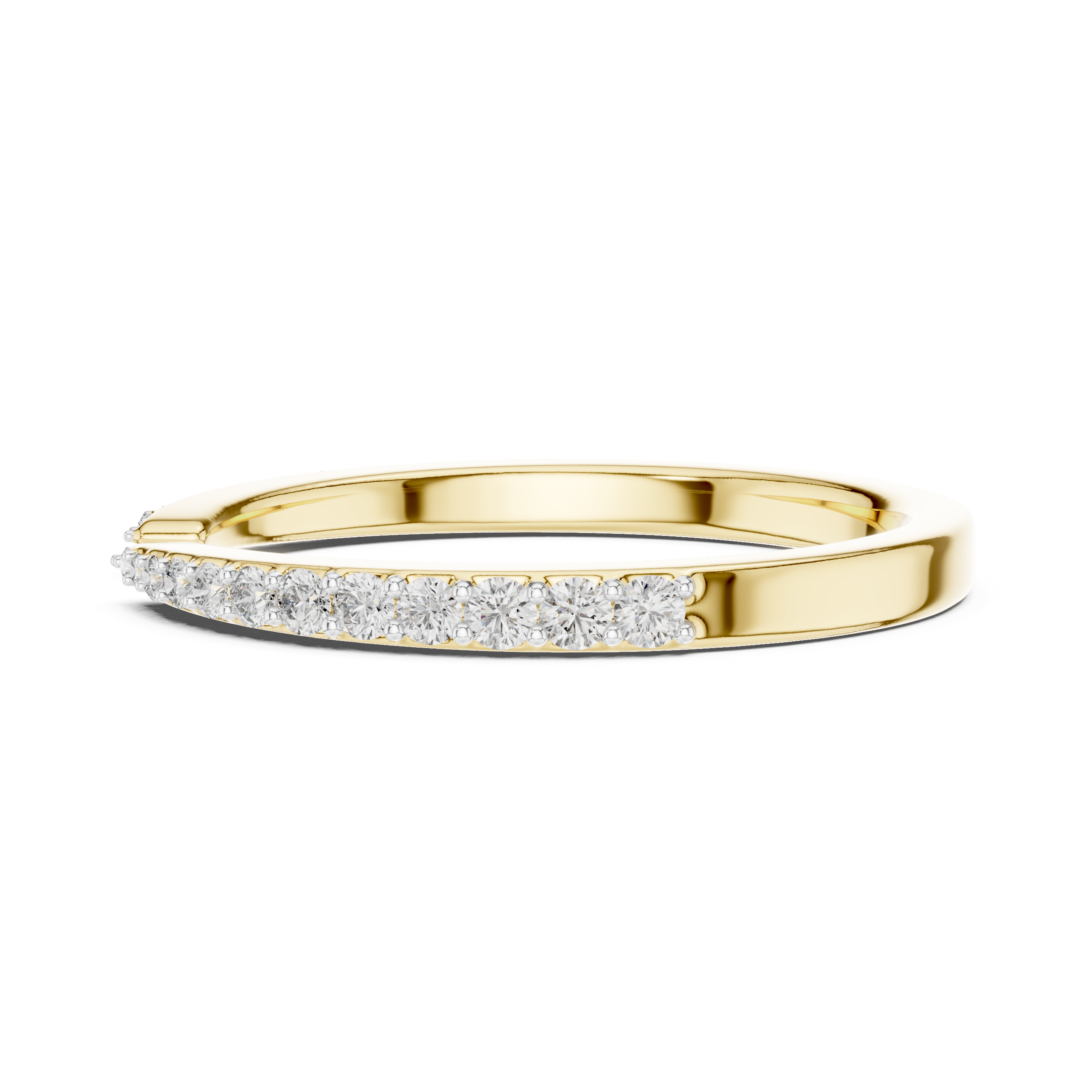 Open Pavé Diamond Wrap Ring – Design 12#10019