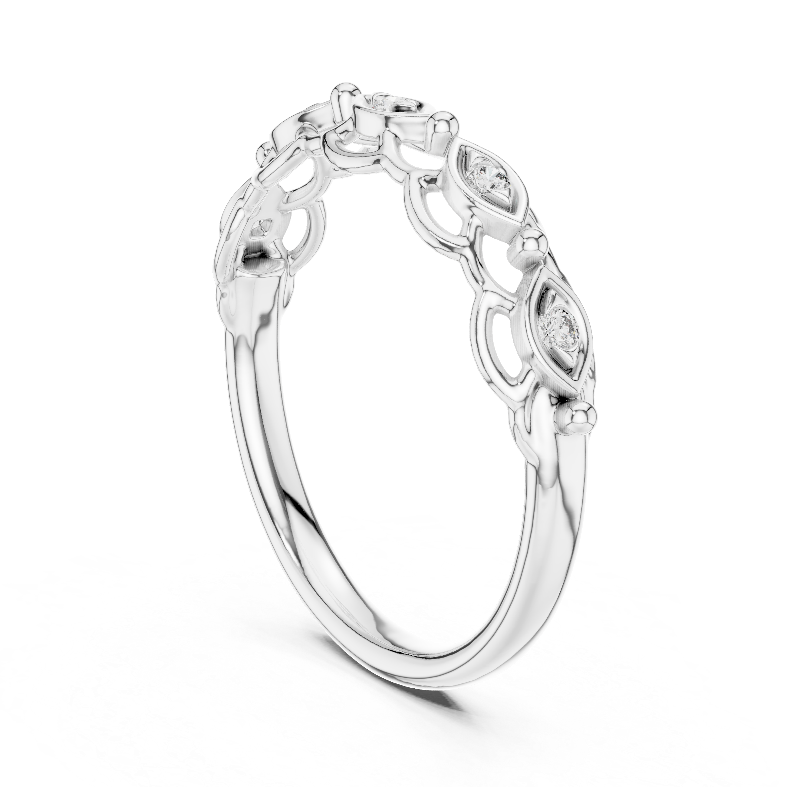 Diamond Woven Eye Band – Design 12#10072