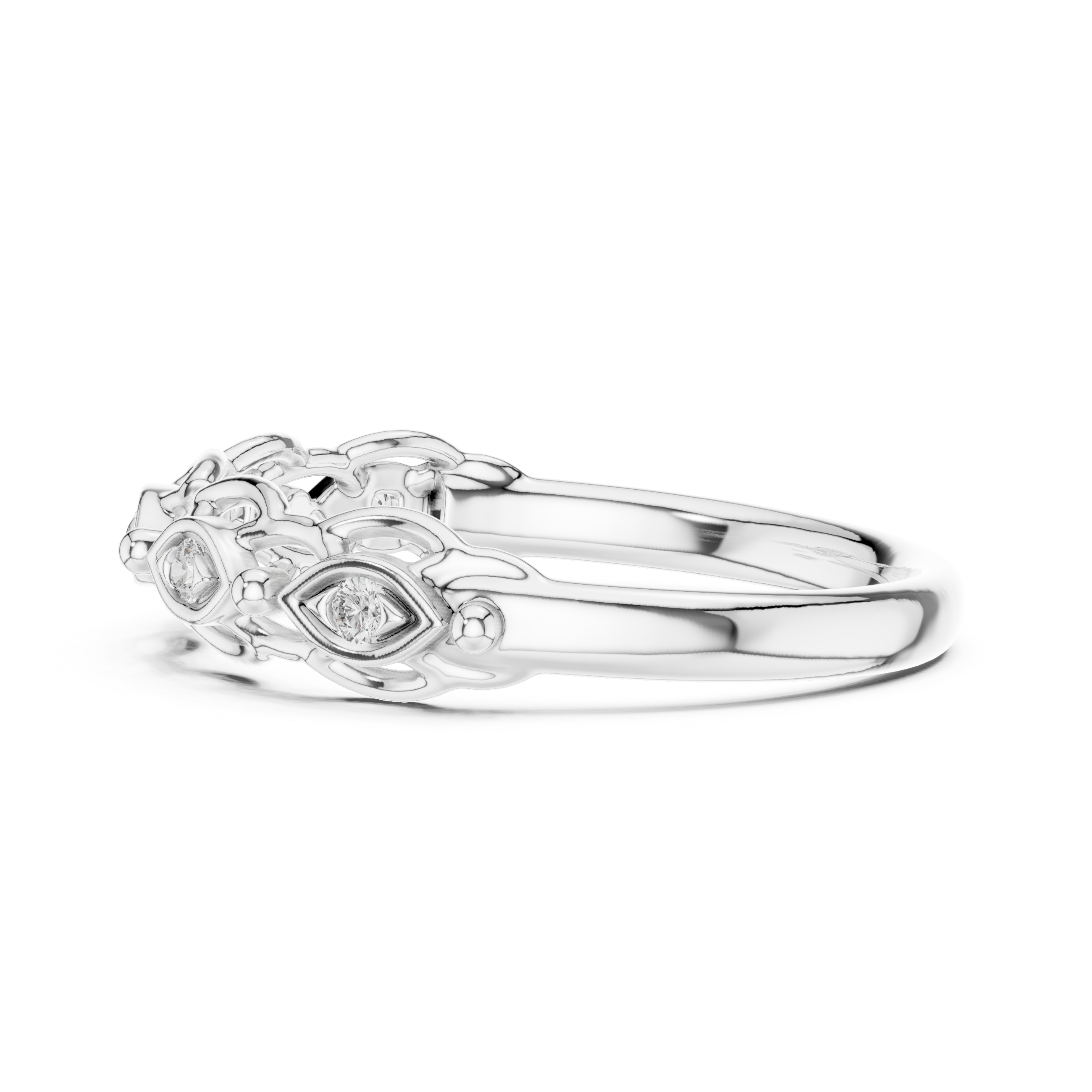 Diamond Woven Eye Band – Design 12#10072