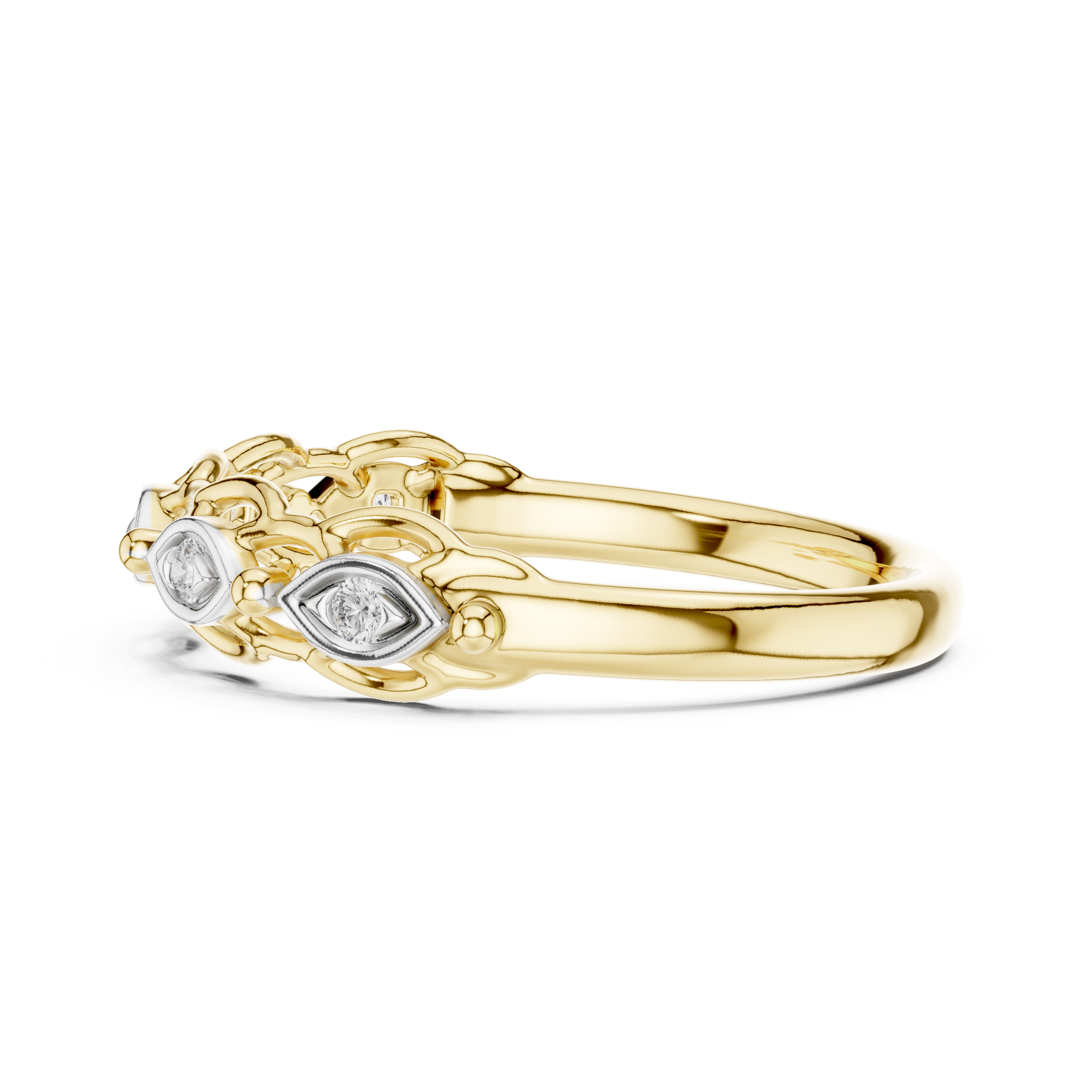 Diamond Woven Eye Band – Design 12#10072