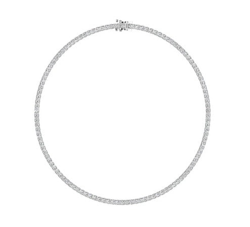 ROUND TENNIS NECKLACE