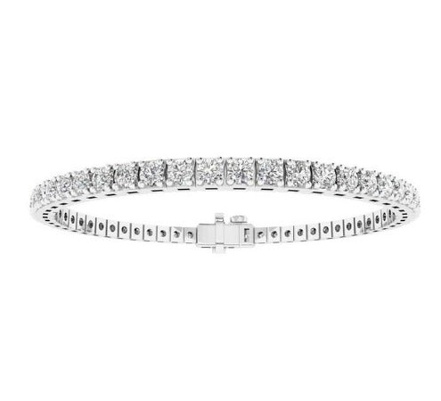 Round Tennis Bracelet